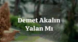 ترجمه آهنگ Demet Akalın Yalan Mı